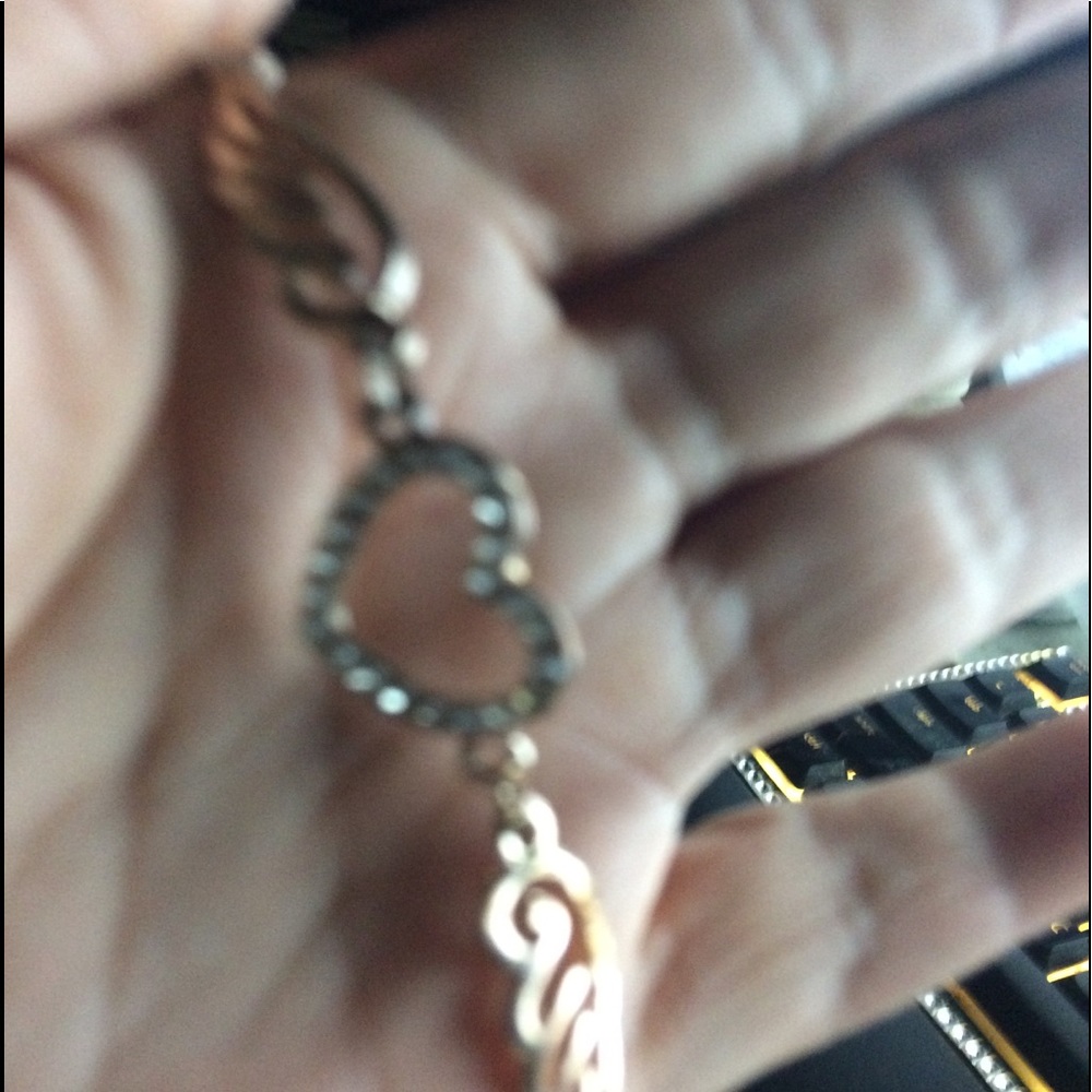 Heart wing bracelet